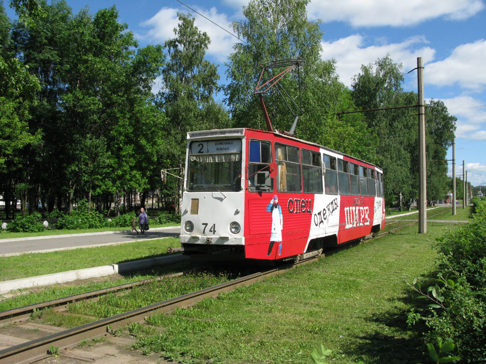 Череповец, 71-605 (КТМ-5М3) № 74
