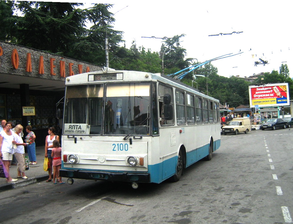 Krimas trolejbuss, Škoda 14Tr89/6 № 2100