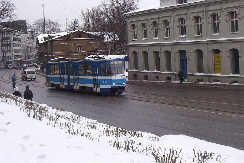 Таллин, Tatra KT4SU № 106