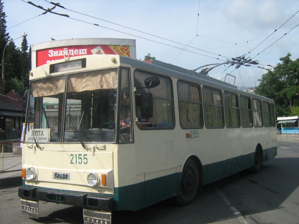 Крымский троллейбус, Škoda 14Tr11/6 № 2155