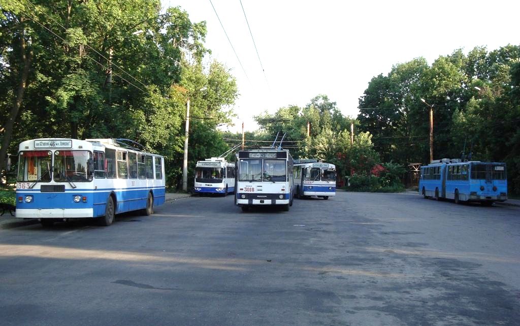 Kharkiv, ZiU-682G-016 (012) č. 363; Kharkiv — Route terminals
