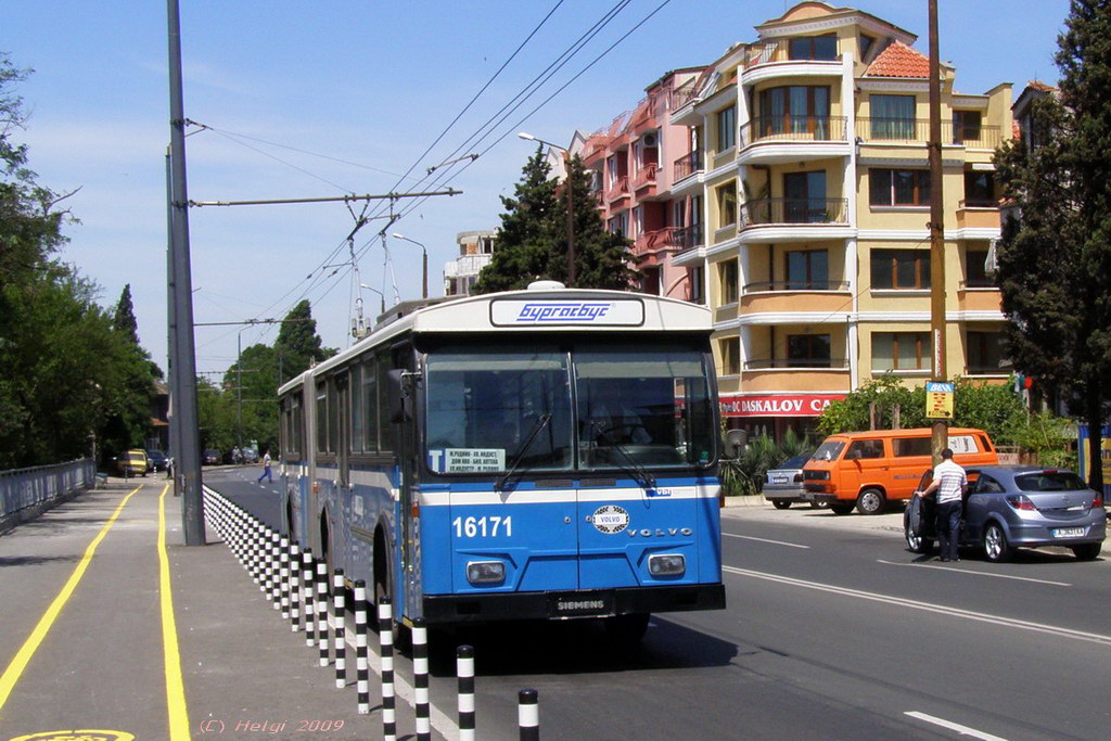 Бургас, Volvo/Hess/Siemens B58 № 16171
