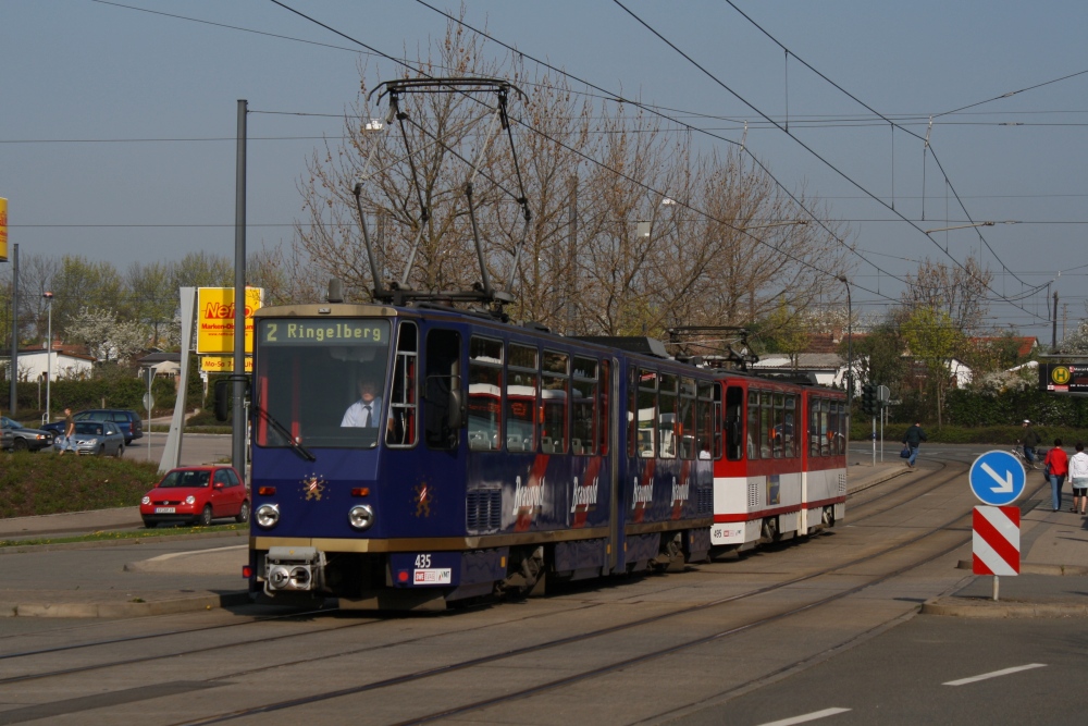 Эрфурт, Tatra KT4D-Z № 435
