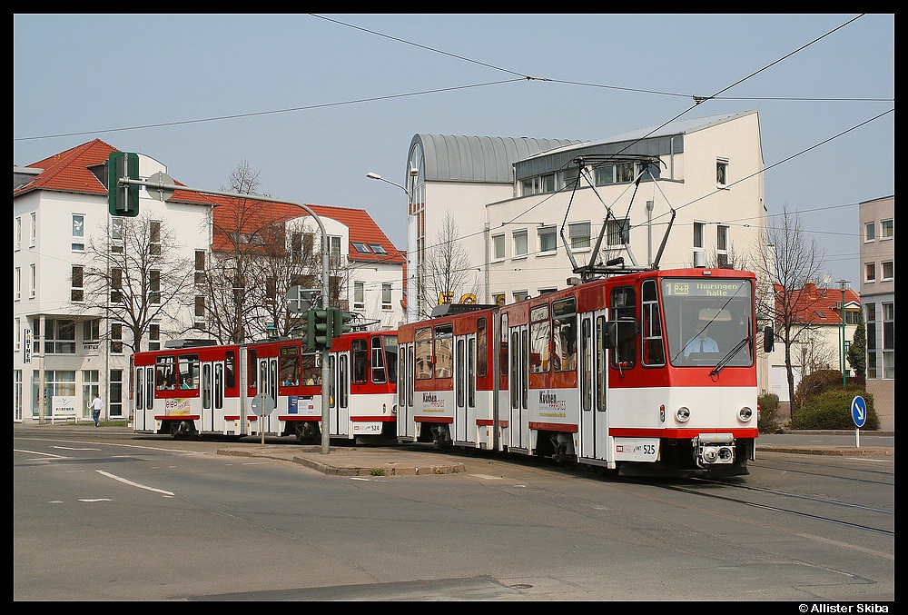 Эрфурт, Tatra KT4D № 525