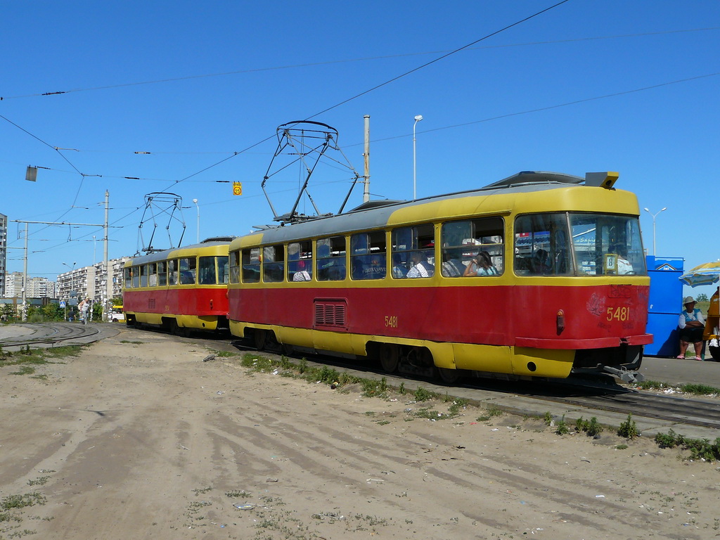 Kijev, Tatra T3SU — 5481