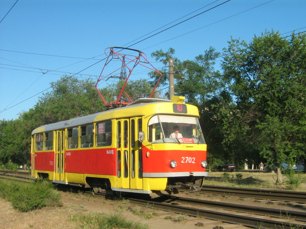 Volgograd, Tatra T3SU № 2702