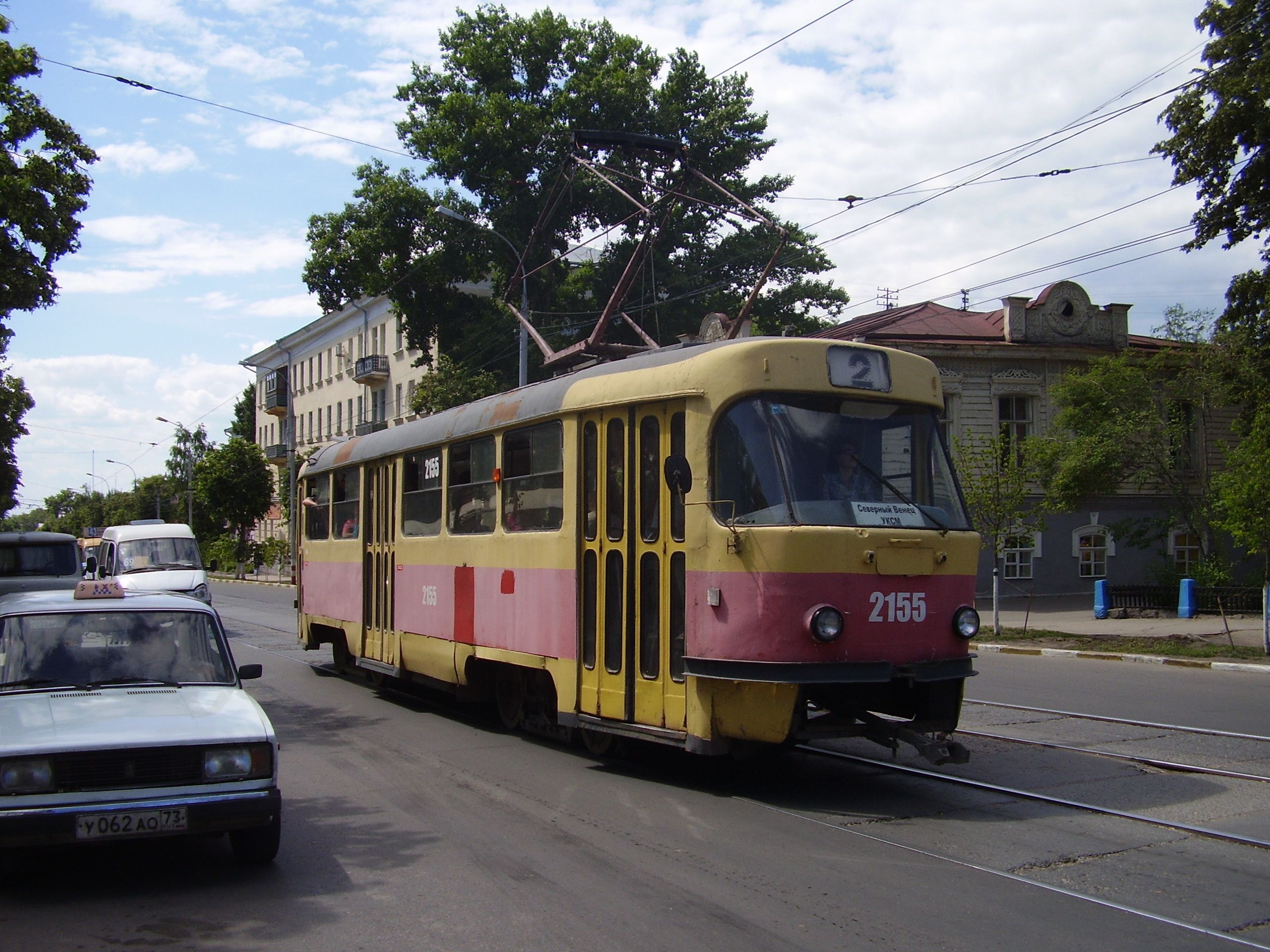 Ульяновск, Tatra T3SU № 2155