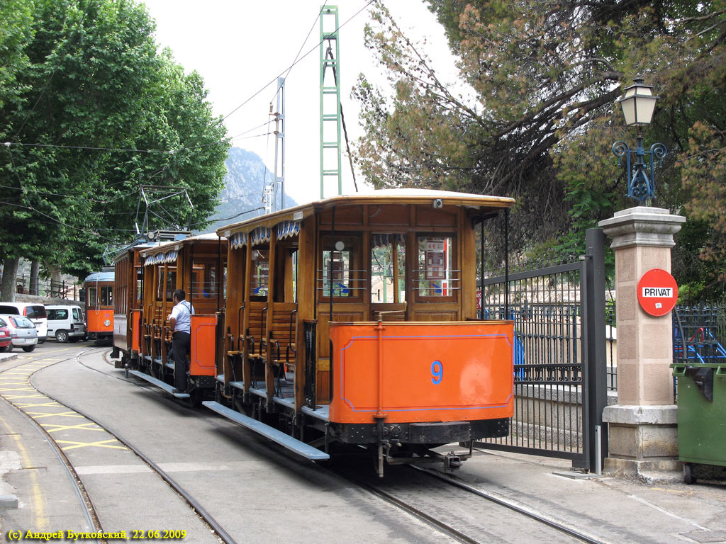 Сольер, Двухосный прицепной Carde y Escoriaza № 9