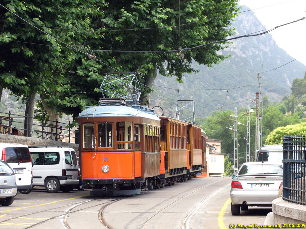 Сольер, Carris 2-axle motorcar (Standard) № 21