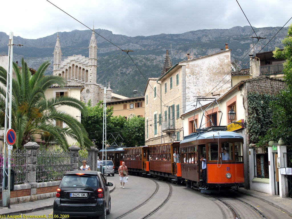 Сольер, Carris 2-axle motorcar (Standard) № 21