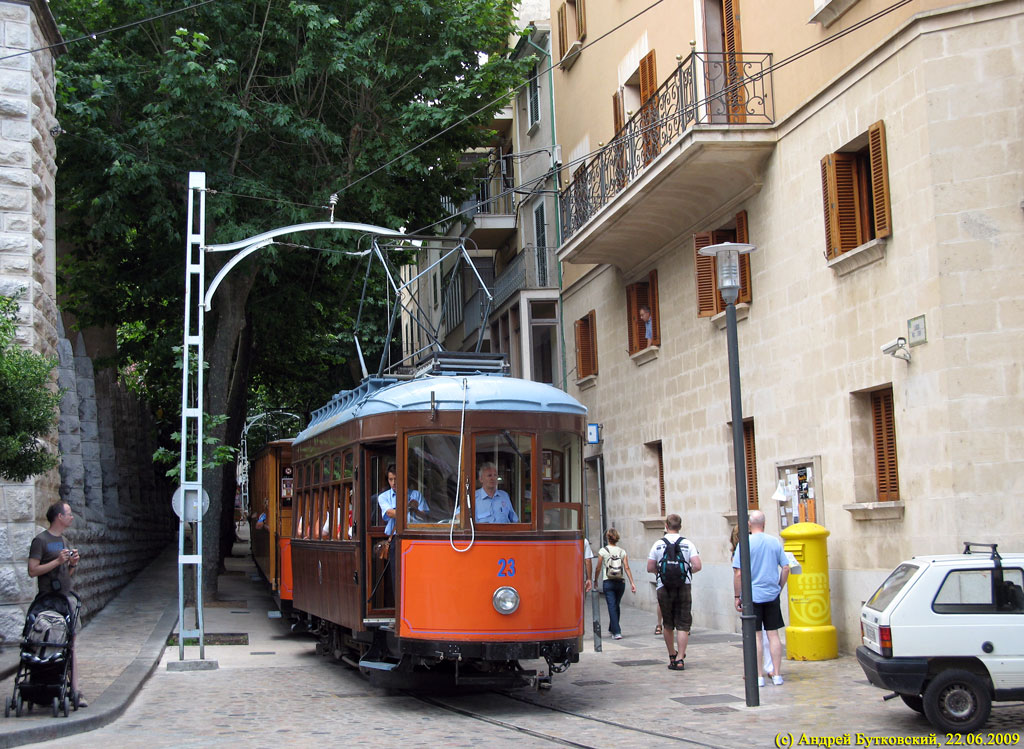 Сольер, Carris 2-axle motorcar (Standard) № 23