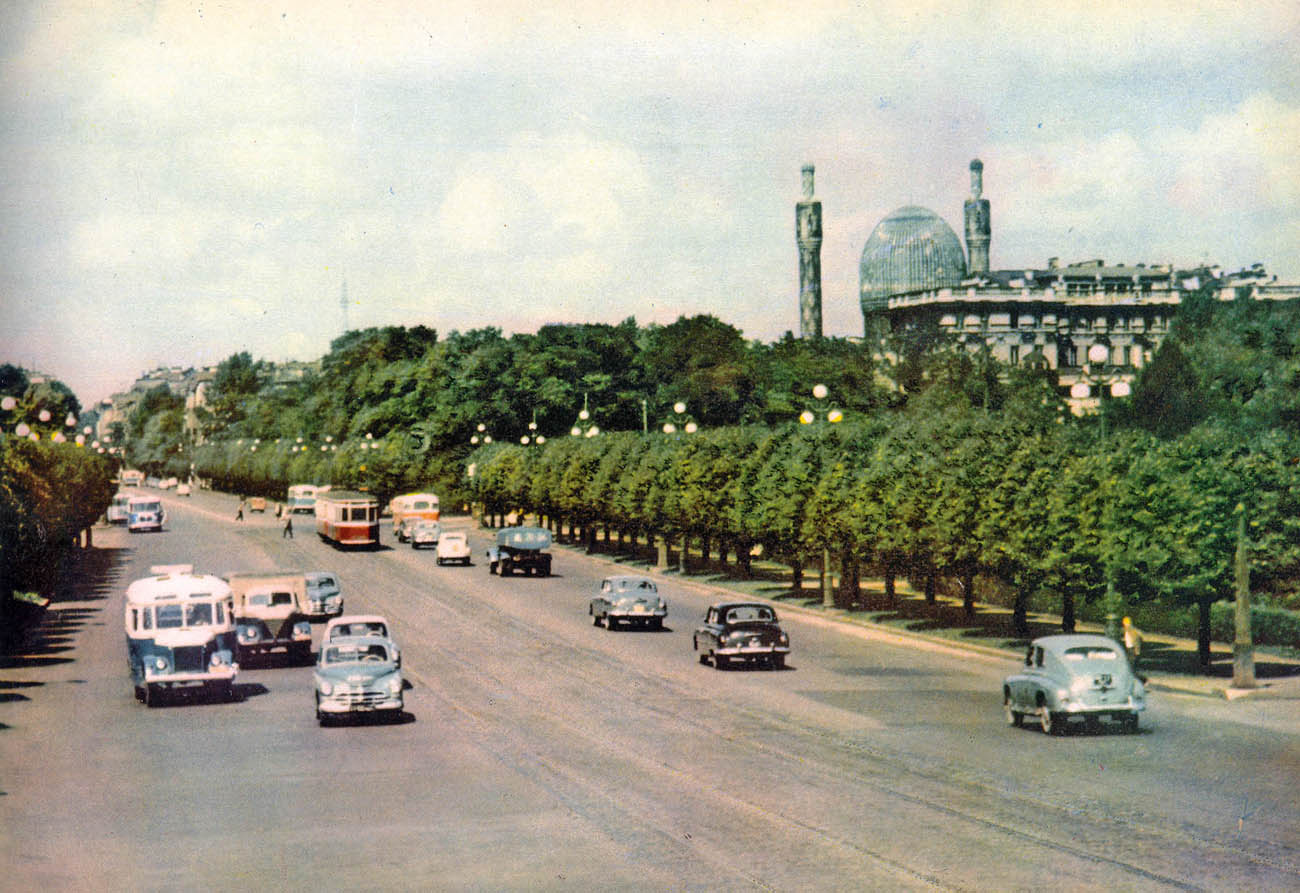Санкт-Петербург — Исторические фотографии трамвайных вагонов