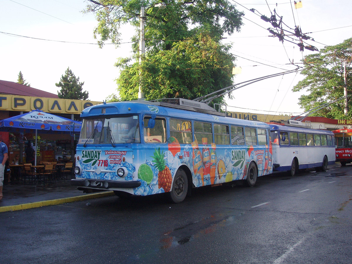Krimmi trollid (Simferopol - Alušta - Jalta), Škoda 9TrH27 № 7716
