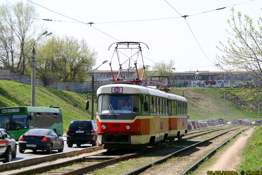 Нижний Новгород, Tatra T3SU № 2608