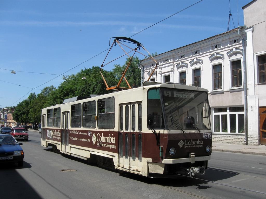 Харьков, Tatra T6B5SU № 4572