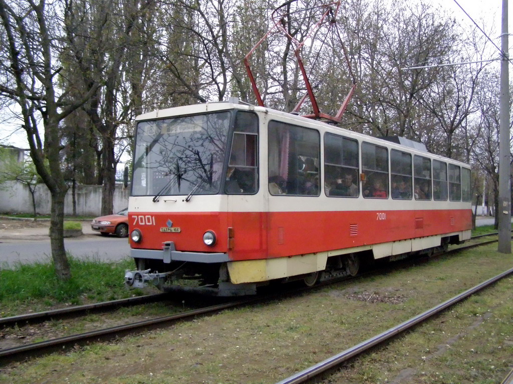 Odesa, Tatra-Yug T6B5 nr. 7001