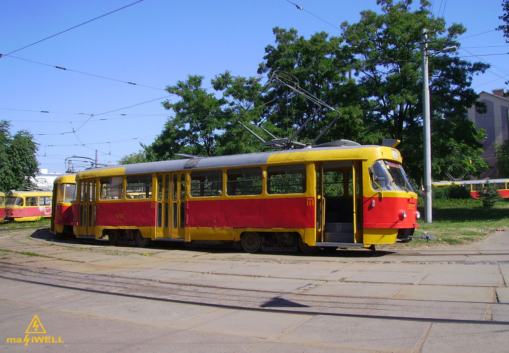 Киев, Tatra T3SU № 5727