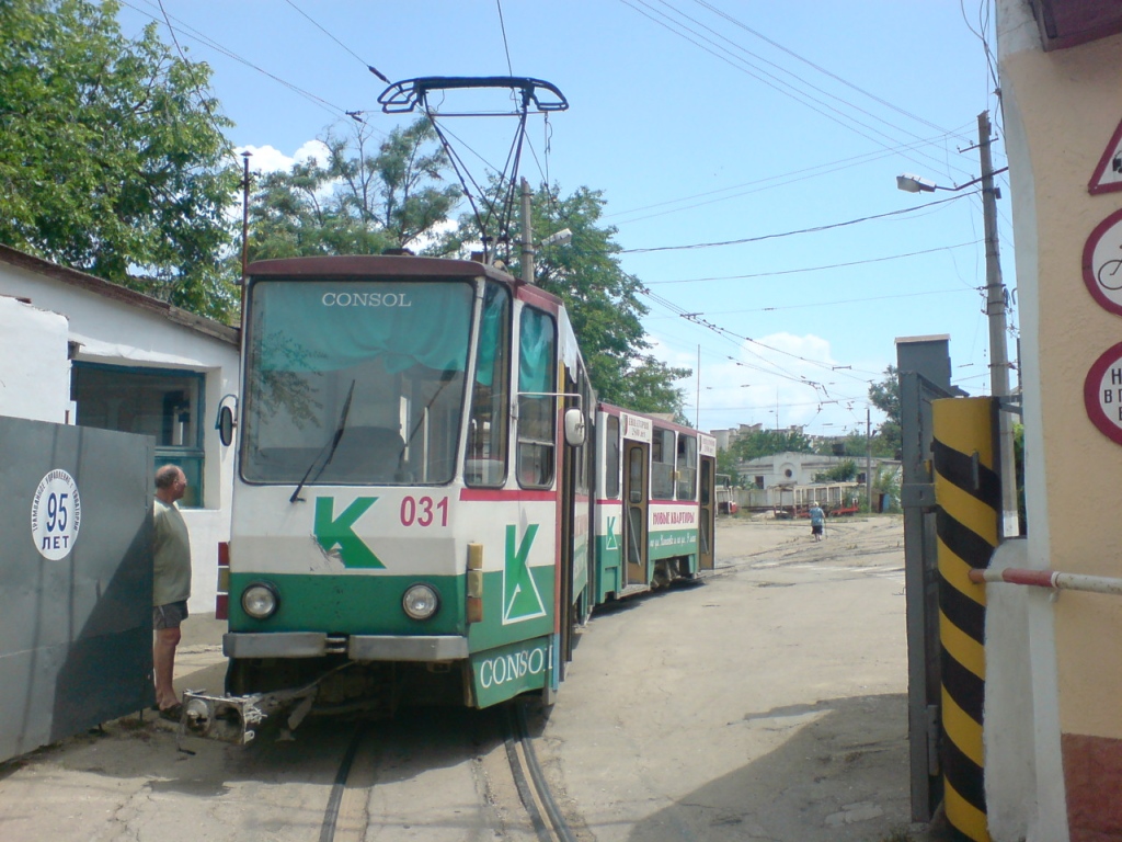 Евпатория, Tatra KT4SU № 031