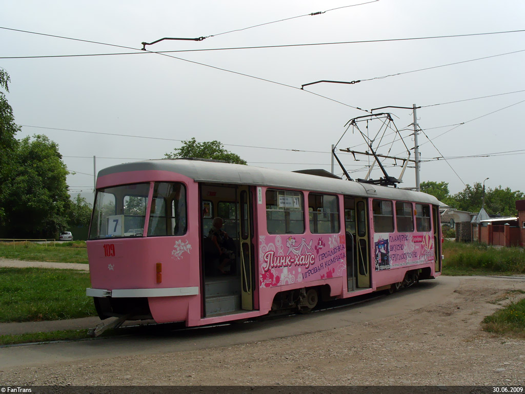 Пятигорск, Tatra T3SU № 109