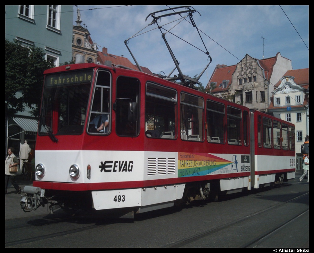 Эрфурт, Tatra KT4D № 493