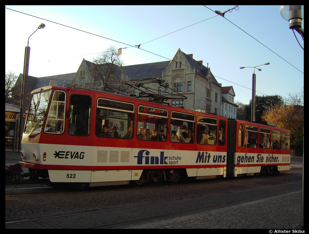 Эрфурт, Tatra KT4D № 522