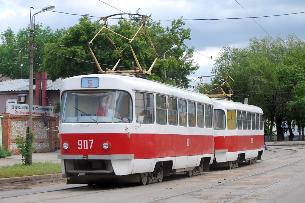 Samara, Tatra T3SU (2-door) № 907