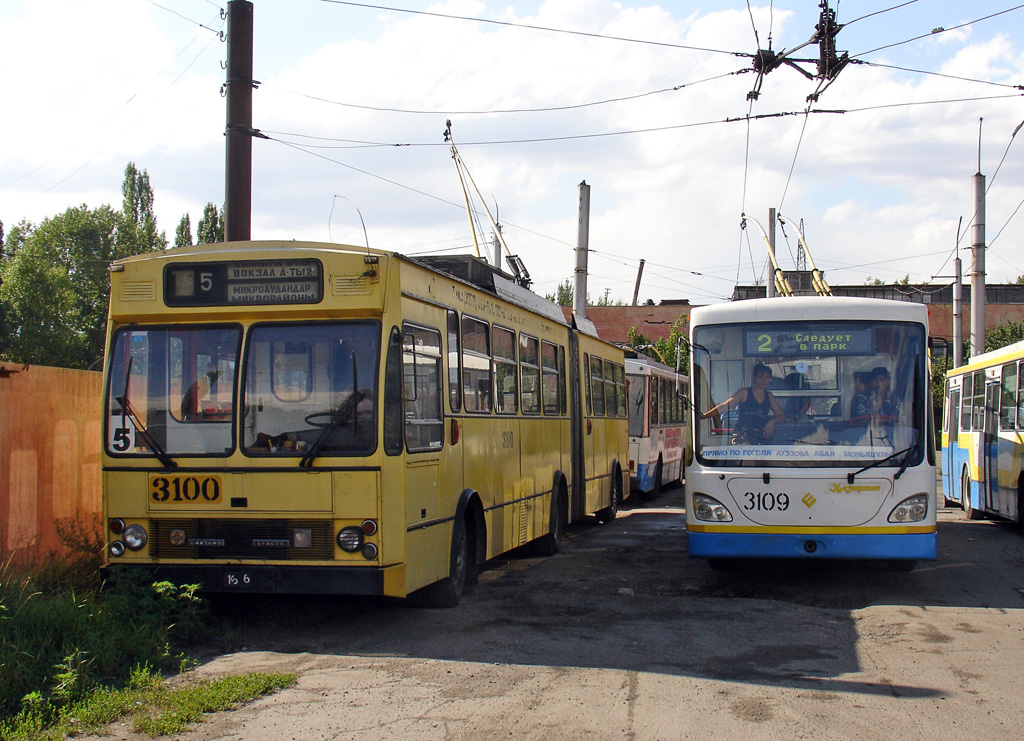 Алматы, Salvador Caetano/Efacec UEC 41 № 3100; Алматы, ТП KAZ 398 № 3109