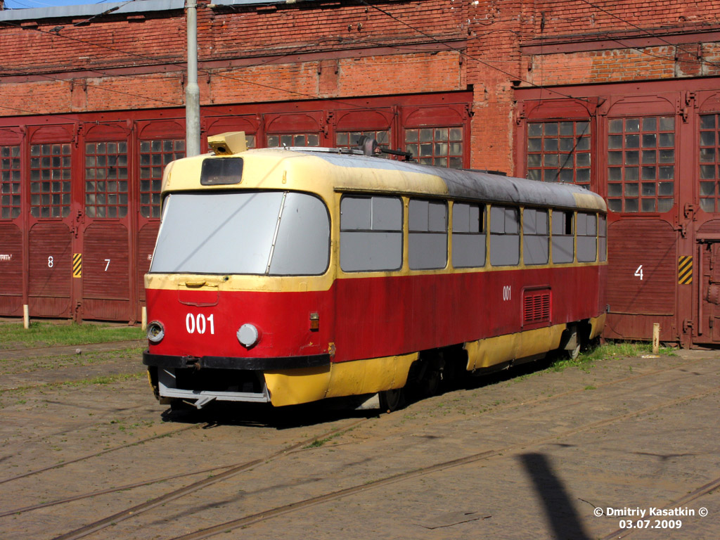 Краснодар, Tatra T3SU № 001