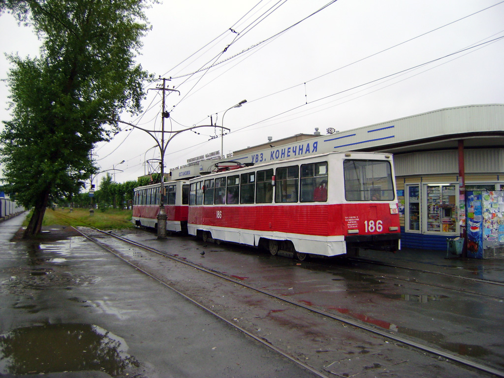 Нижний Тагил, 71-605 (КТМ-5М3) № 186