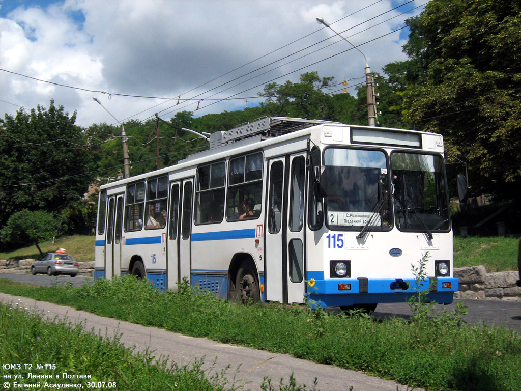 Полтава, ЮМЗ Т2 № 115