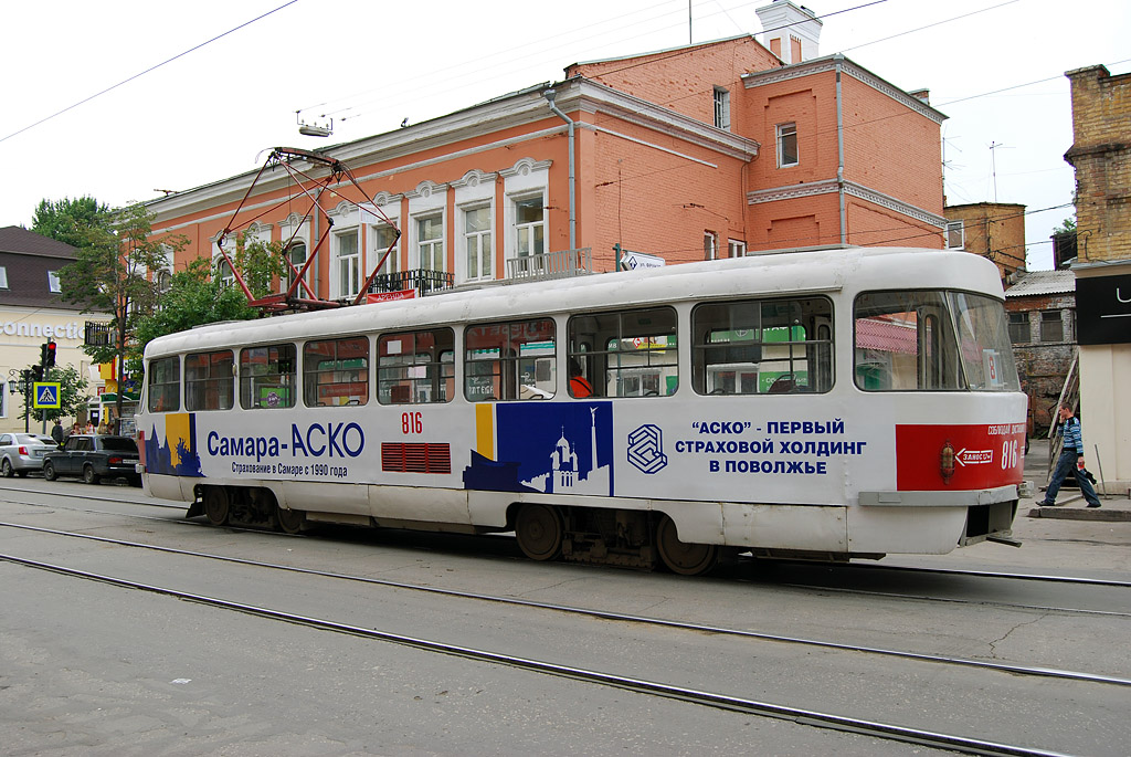 Самара, Tatra T3SU № 816