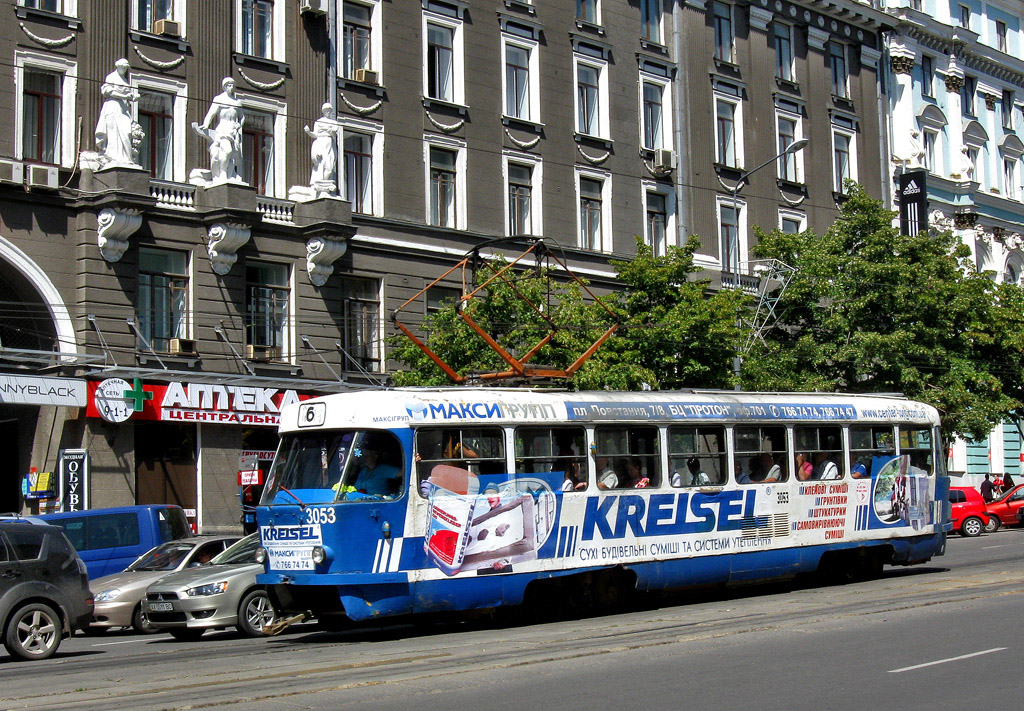 Харьков, Tatra T3SU № 3053