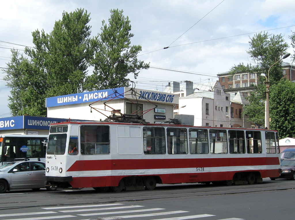 Санкт Петербург, ЛМ-68М № 5438