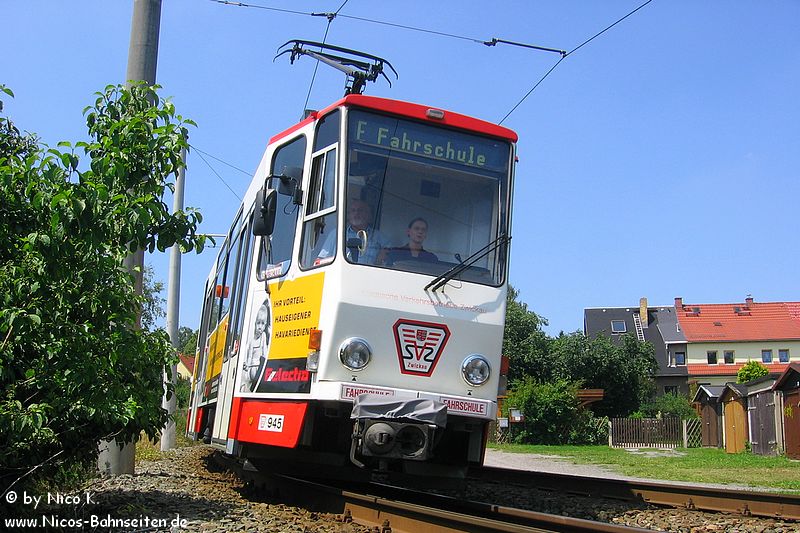 Цвиккау, Tatra KT4DMC № 945