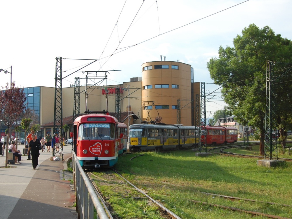 Сараево, Tatra K2YU № 206