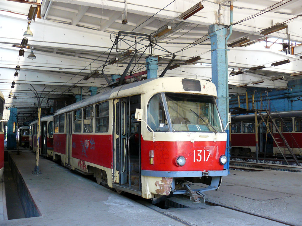 Dnipras, Tatra T3SU № 1317 Dnipras, Tatra T3SU № 1317