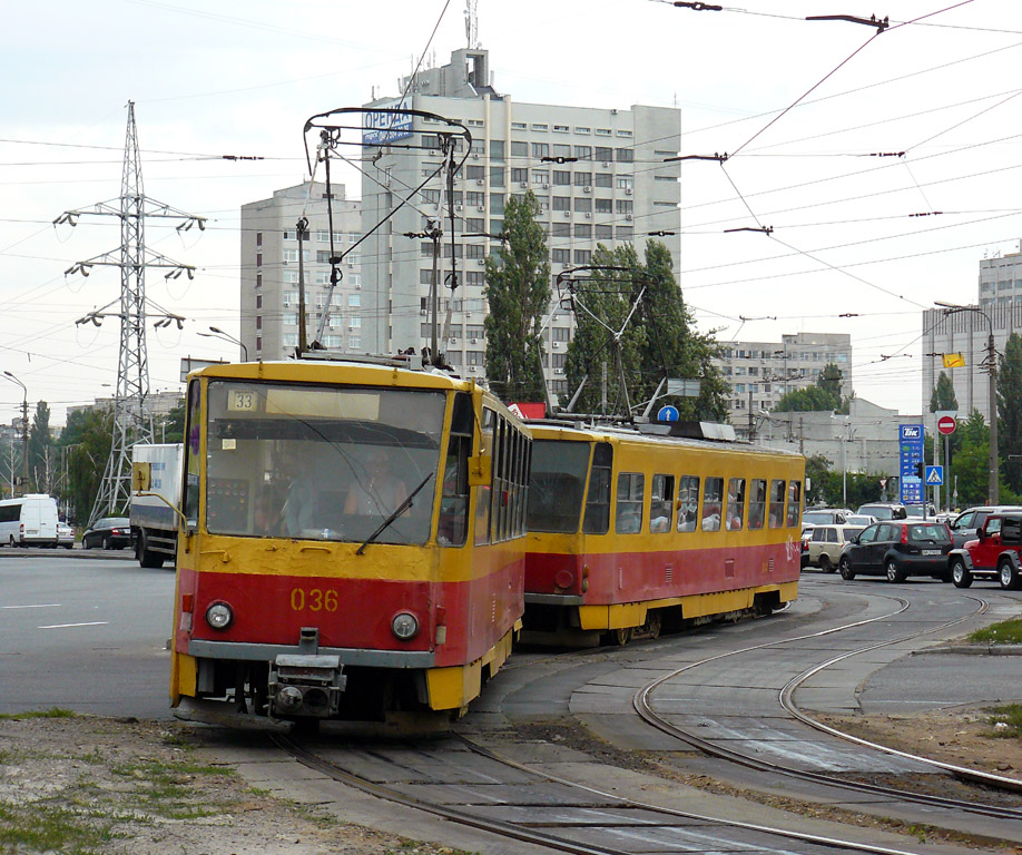 Киев, Tatra T6B5SU № 036