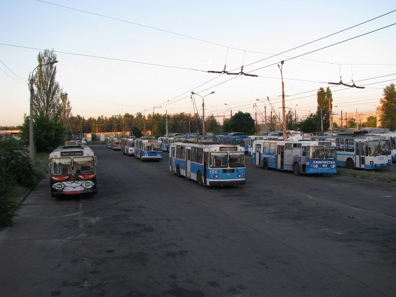Sievierodonetsk, ZiU-682V-012 [V0A] № 114; Sievierodonetsk, ZiU-682G [G00] № 134; Sievierodonetsk, ZiU-682V [V00] № 107