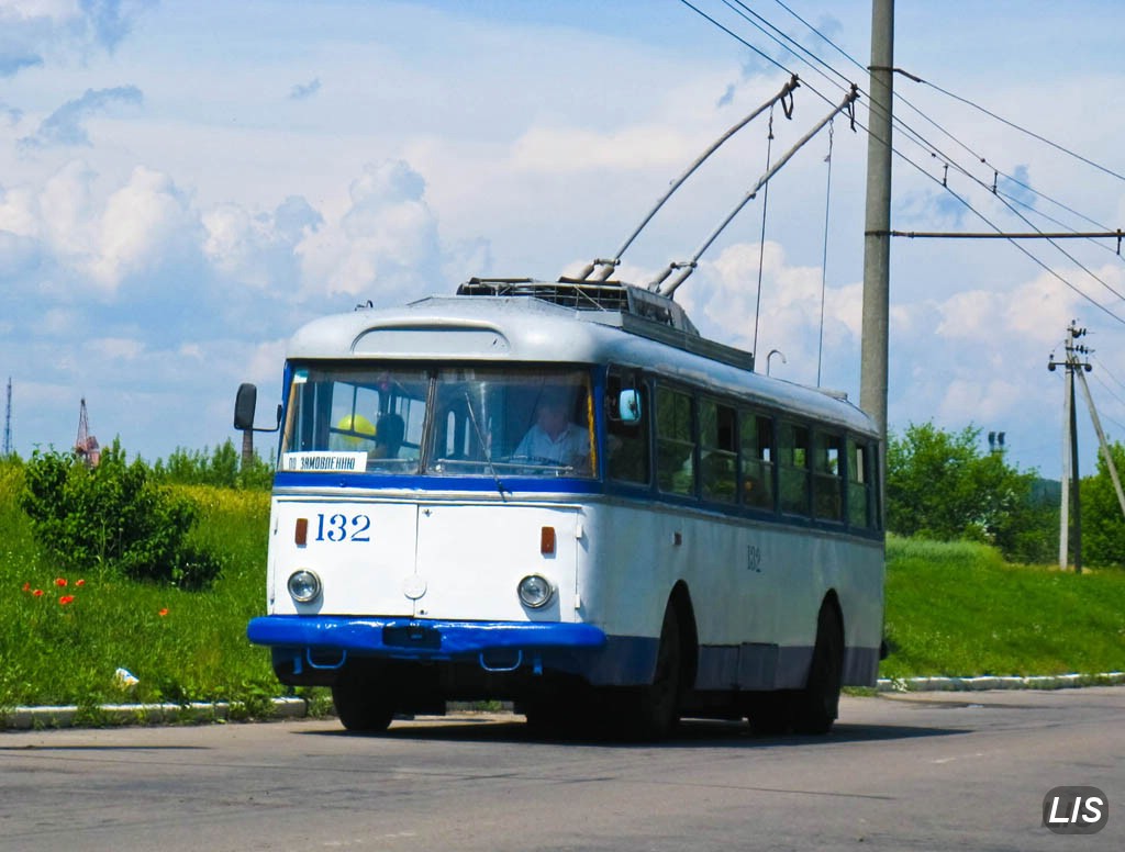 Rivne, Škoda 9TrHT28 N°. 132; Rivne — 04.07.2009 — Phototravelling 9Tr # 132
