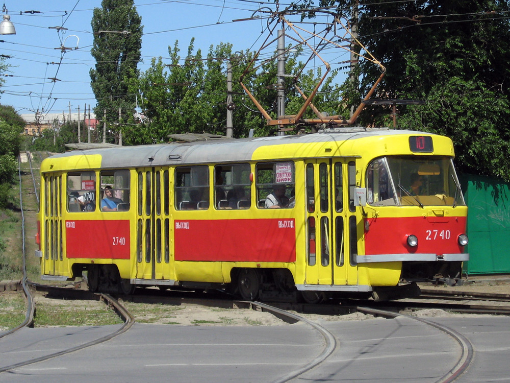 Волгоград, Tatra T3SU № 2740