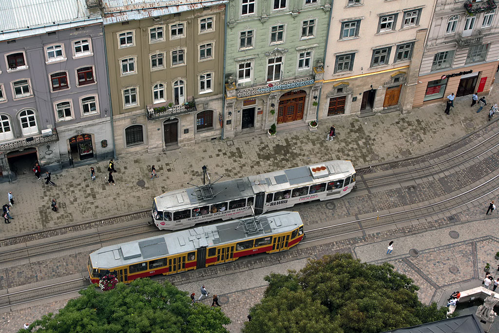 Львов, Tatra KT4SU № 1004