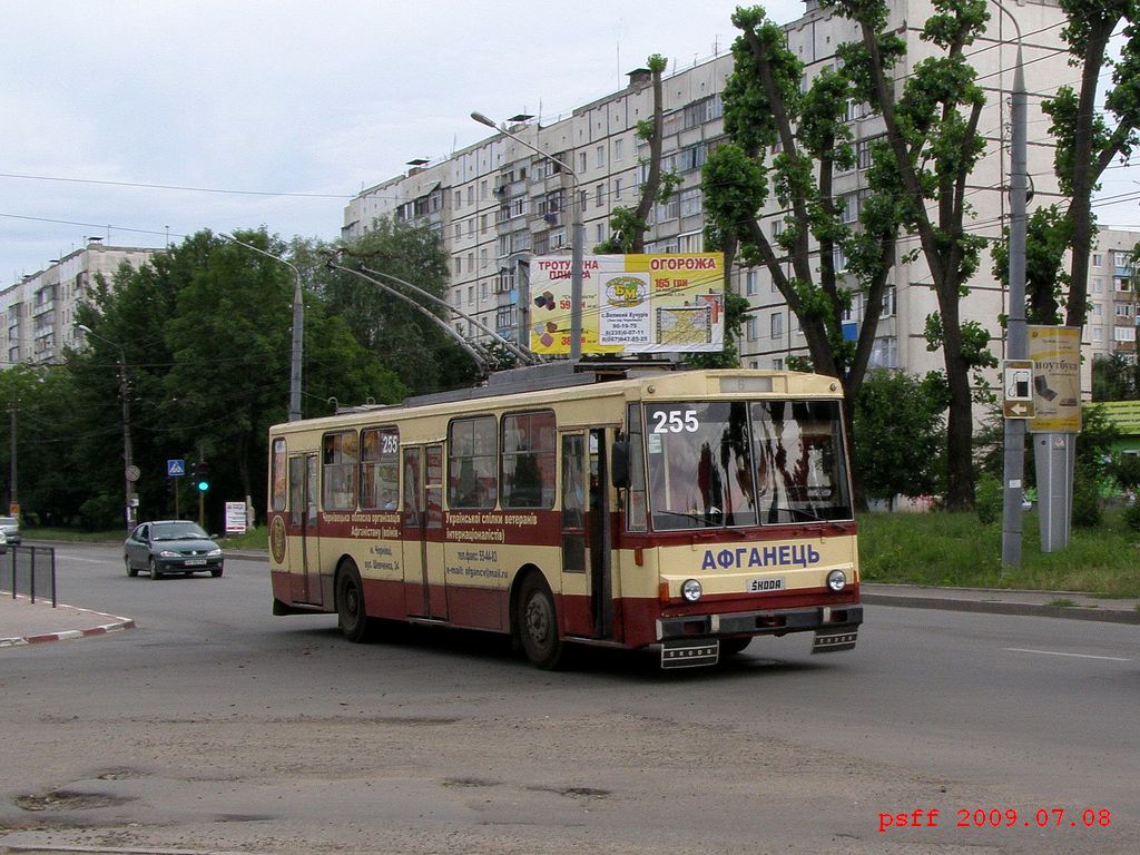 Černovice, Škoda 14Tr02 č. 255