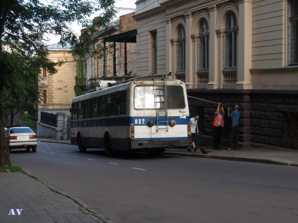 Львов, ЛАЗ-52522 № 032