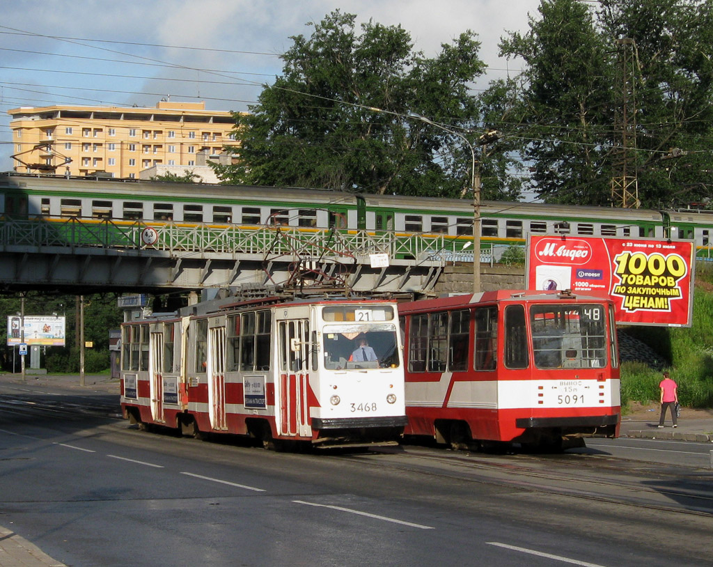 Санкт-Петербург, ЛВС-86К № 3468 Санкт-Петербург, ЛВС-86К № 3468