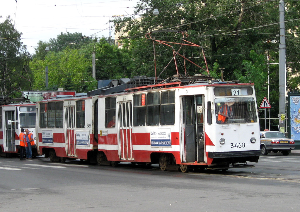 Санкт-Петербург, ЛВС-86К № 3468 Санкт-Петербург, ЛВС-86К № 3468