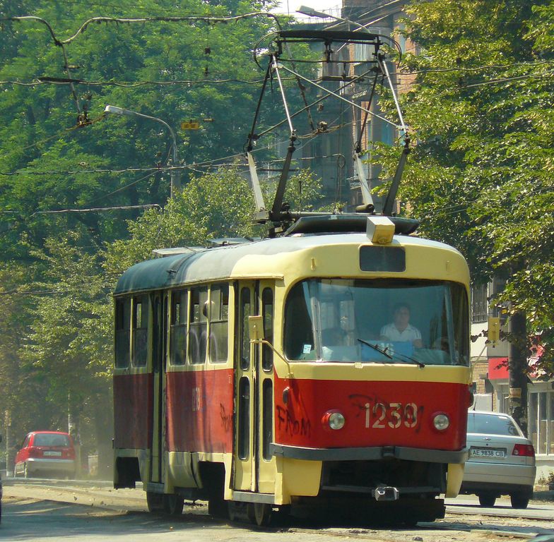 Днепр, Tatra T3SU № 1239