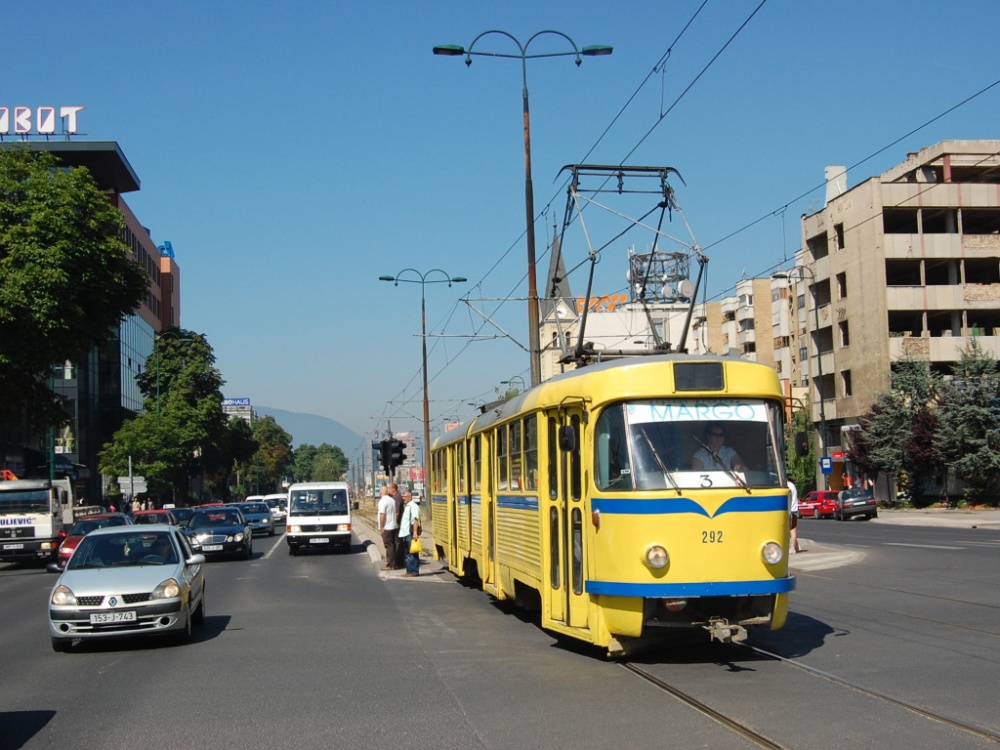 Сараево, Tatra K2 № 292