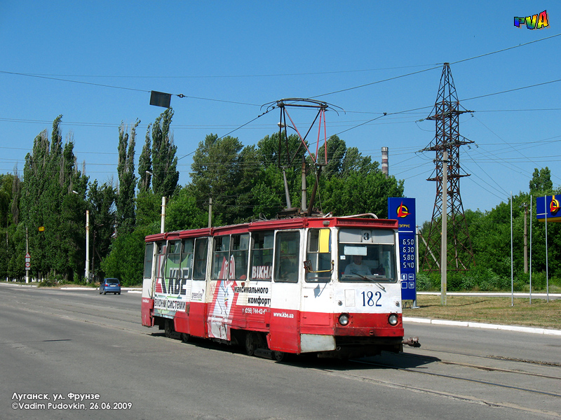 Ługańsk, 71-605 (KTM-5M3) Nr 182