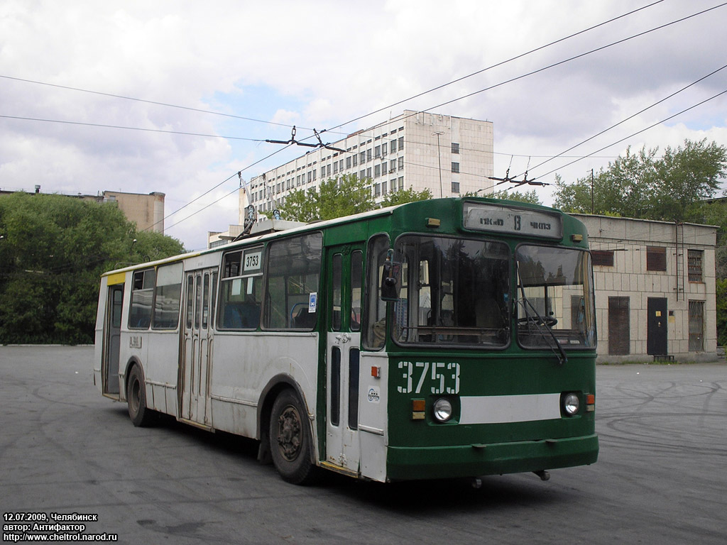 Челябинск, ЗиУ-682В-012 [В0А] № 3753
