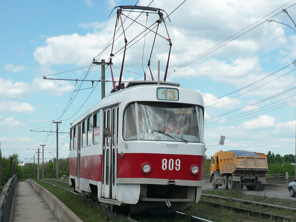 Самара, Tatra T3SU № 809